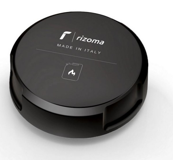 RIZOMA tankdop voor Vespa, zwart