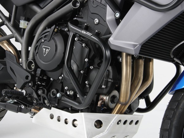 Motorbeschermer zwart voor Triumph Tiger 800 XC/XCX/XCA (2015-)