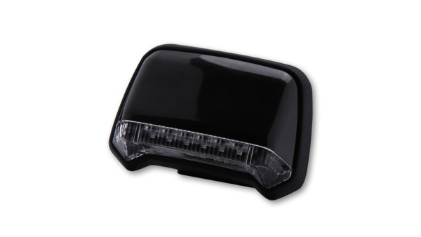 HIGHSIDER slim LED-achterlicht voor montage op spatbord zwart E-keurmerk (1pc)