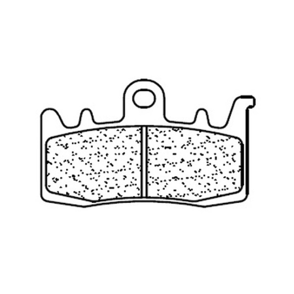 CL Remmen Street gesinterd metalen remblokken - 1232A3+