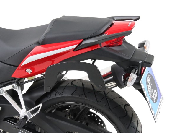 C-Bow zijdrager zwart voor Honda CBR 300 R (Bj.14-) Hepco & Becker
