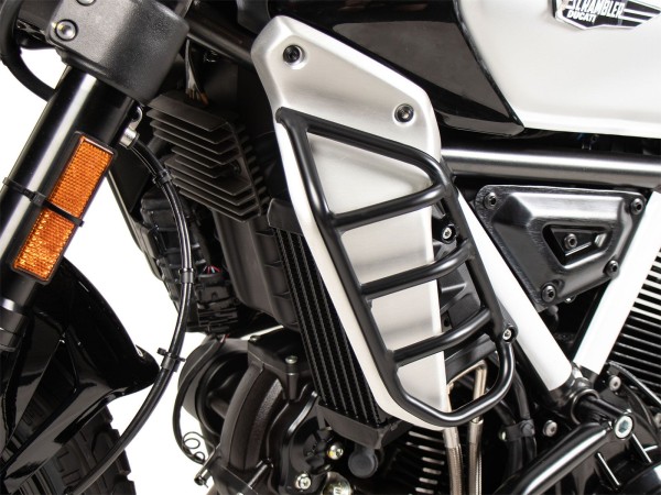 Radiateurbeschermer zwart voor Ducati Scrambler 800 Nightshift /Full Throttle (23-) Hepco & Becker
