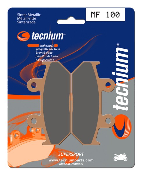 Tecnium Street Performance gesinterde metalen remblokken - MF100