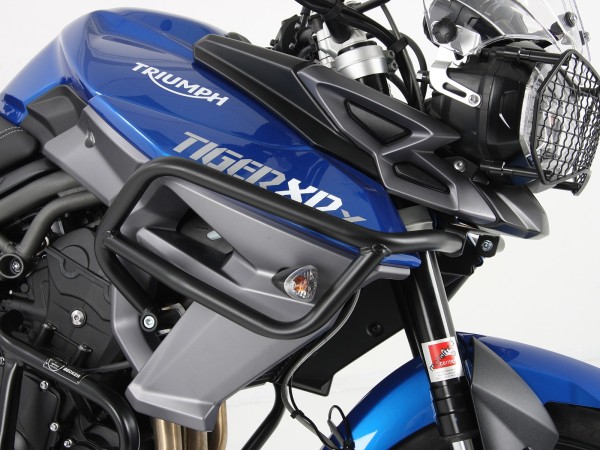 Tankbeschermer zwart voor Triumph Tiger 800 XC/XCX/XCA (2015-2017)