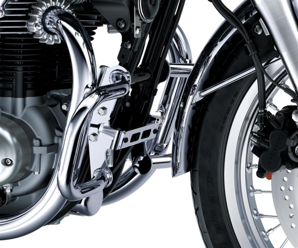 Chroom motorbeschermer voor Kawasaki W800 Street (19-) Origineel