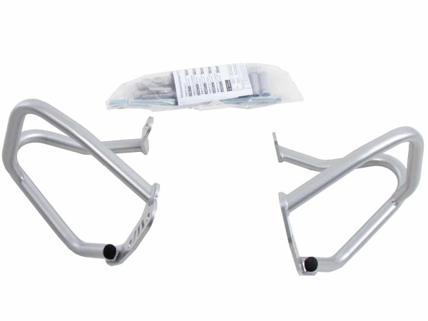 Motorbeschermer zilver voor BMW R nineT Pure (16-23) Hepco & Becker
