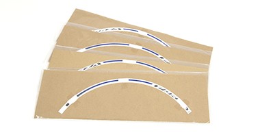 Velgbeveiliging stickerset blauw voor Honda Forza125/350 Origineel