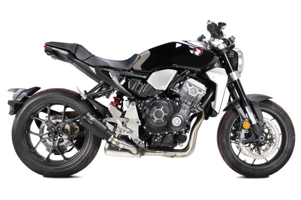 IXRACE MK2 achterdemper Honda CB 1000 R, roestvrij staal zwart, E-goedgekeurd, Euro4+5