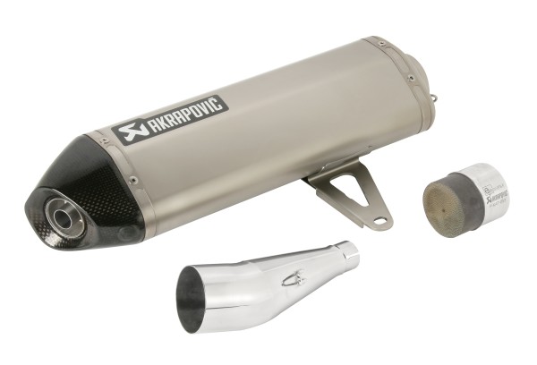 Originele Honda SH300i AKRAPOVIC sport demper Titan Slip-On Line