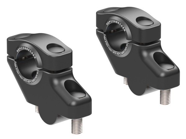 Stuurverhoger H=30 mm met offset 21 mm naar achteren voor BMW F 650 ST (97-00) Hepco & Becker