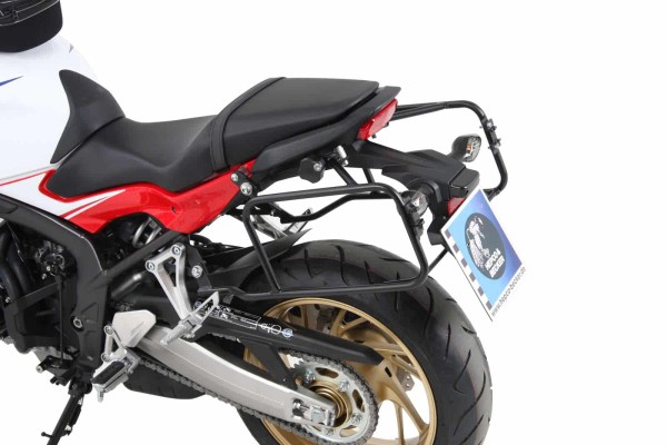 Zijkofferhouder Lock-it zwart voor Honda CBR 650 F (14-18) Hepco & Becker