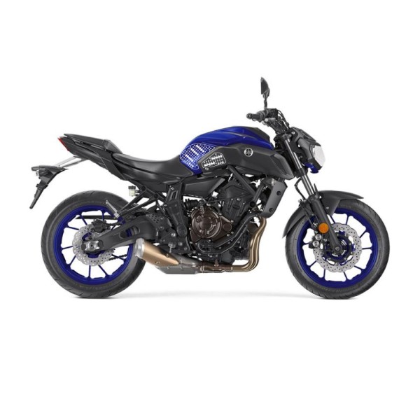 Stompgrip klar, Volcano, für Yamaha MT07, 2018-2021