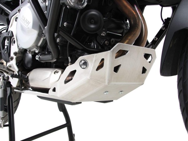 Motorbeschermplaat zilver voor BMW F 750 GS Hepco & Becker