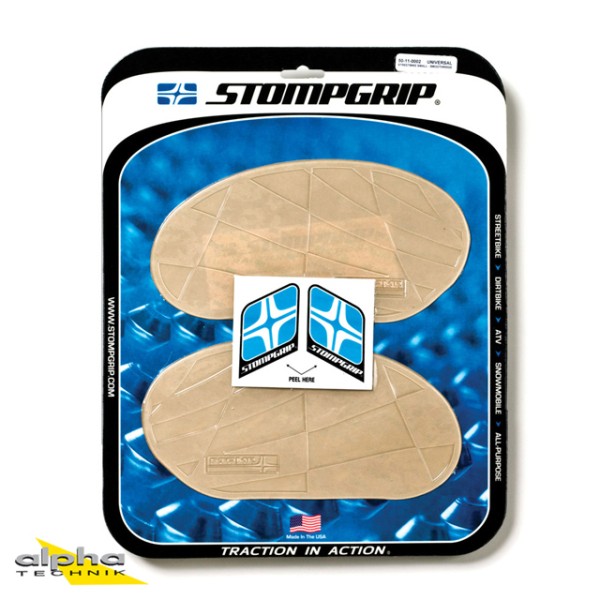 Stompgrip (Rahmen) klar, Volcano, für Buell 1125R, 2008-2009, XB Modelle (siehe Verwendungsliste)