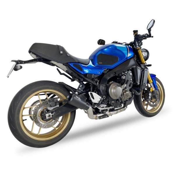 IXIL RB compleet systeem voor Yamaha XSR 900, roestvrij staal zwart, E-gekeurd, Euro5