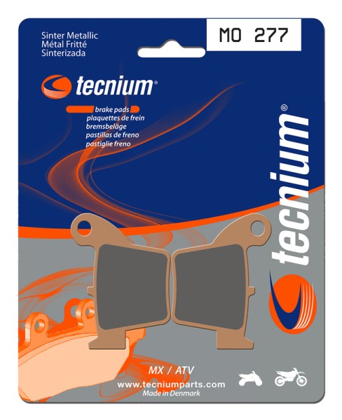 Tecnium MX/ATV gesinterde metalen remblokken - MO277