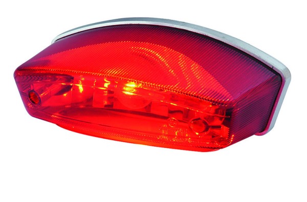 HIGHSIDER smart MONSTER universeel achterlicht incl. kentekenplaatverlichting, rood/helder
