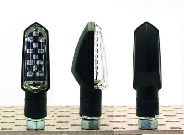 V PARTS Bud LED-indicator zwart universeel