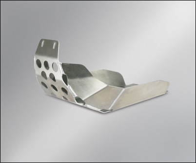 Onderrijbeveiliging, zilver, klemming zilver voor Suzuki V-Strom 650 BJ. 2009-2011/ V-Strom 650 BJ. 200