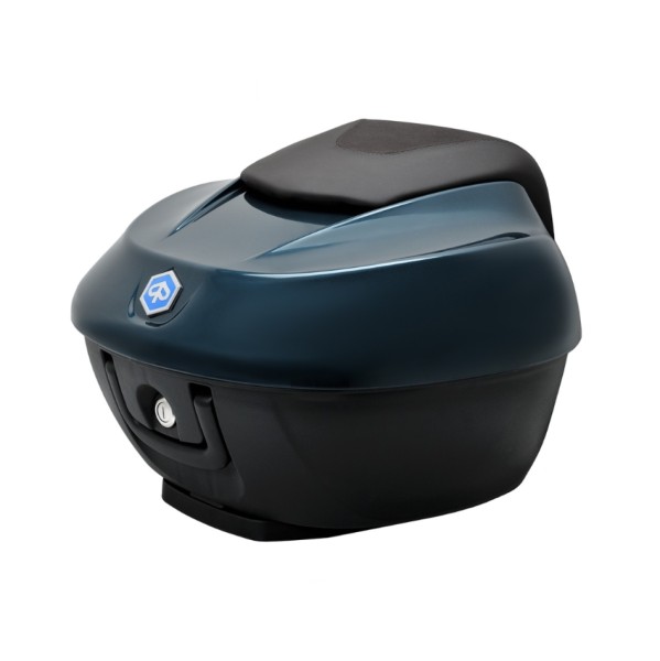 Topkoffer Kit 36 l. Blue Oxygen B12 Origineel Piaggio voor Beverly HPE (incl. montageplaat)