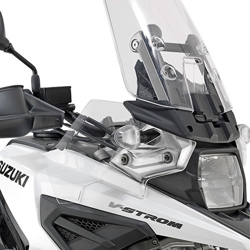 Winddeflector zijkant kuip, transparant voor Suzuki V-Strom 1050 (Bj.20-) Givi