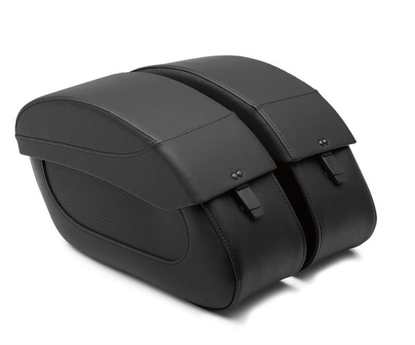 Zadeltassen Leder Set voor Vulcan S (Bj.15-19) Origineel Kawasaki