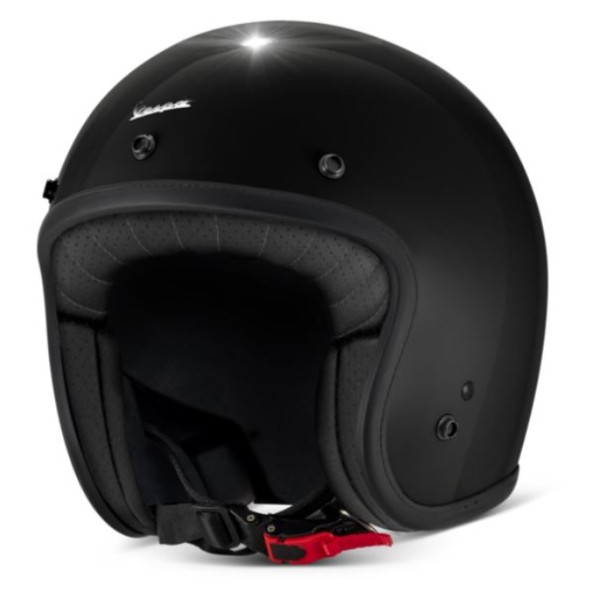 Vespa jethelm Versilia zwart - XS