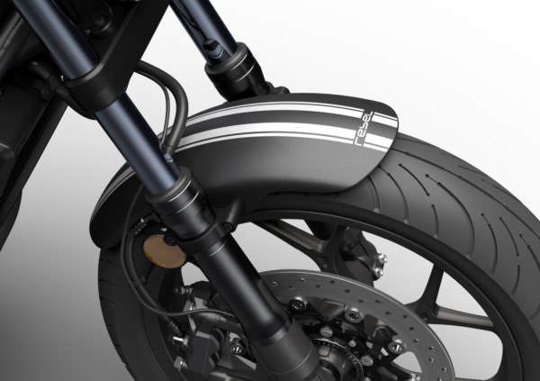 Voorspatbord kort voor Honda CMX 1100 Rebel (21-) Origineel
