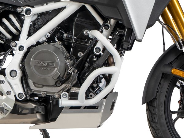 Witte motorbeschermingsbeugel voor BMW F 450 GS (25-) van Hepco & Becker