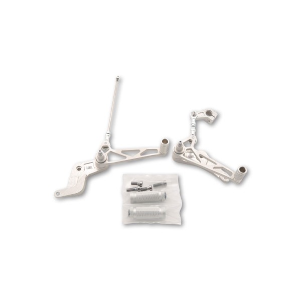 LSL Rastenanlage mit ABE für Honda CB750 Seven Fifty, Modeljahr 1992-2002, silber