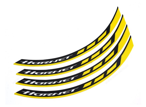Velgversiering geel voor Honda CB 750 Hornet (23-) Origineel