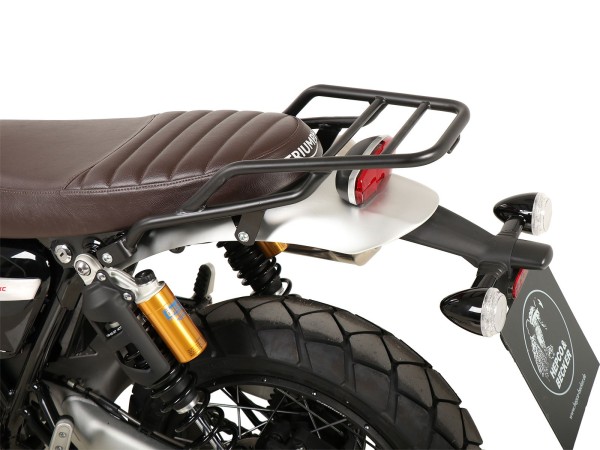 Buisvormig bagagerek zwart voor Triumph Scrambler 1200 XE (24- ) Hepco & Becker