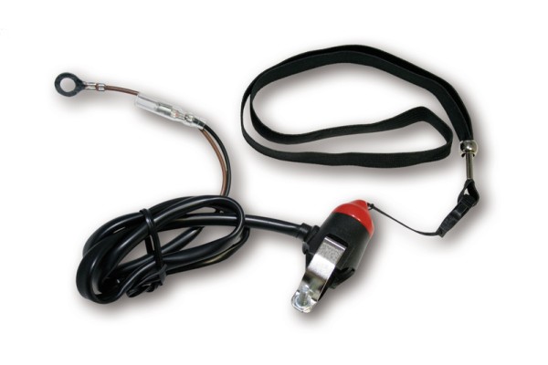HIGHSIDER slimme noodstopschakelaar universeel, met magnetisch circuit + rubberen band, normaal open type, waterdicht