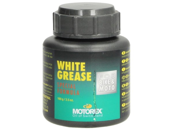 Motorex vetten / smeeroliën, wit vet 628, 100 g