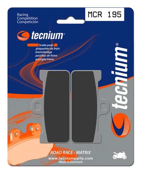 Tecnium Racing gesinterd metalen koolstof remblokken - MCR195