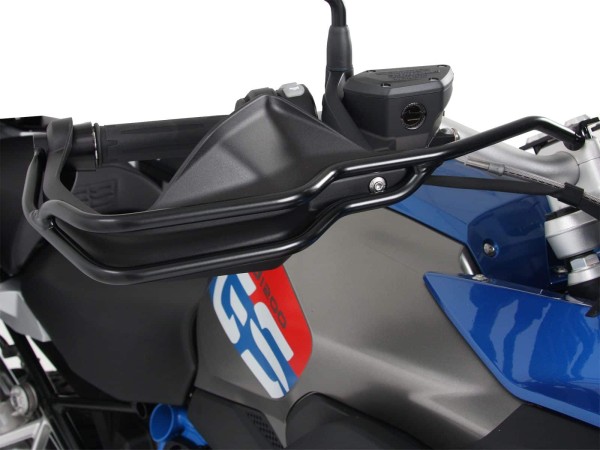 Zwarte handvatbeschermer voor BMW R 1200 GS LC (13-18) Hepco & Becker