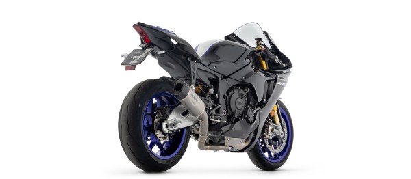 ARROW Half-System Racing Anlage mit Indy Race Evo Schalldämpfer für Yamaha YZF-R1 Modelljahr 2025-