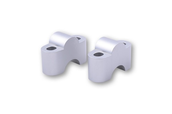 HIGHSIDER pro afstandsbalk zilver set 25mm