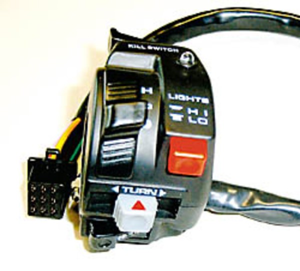 HIGHSIDER Slimme schakelaarunit universeel, Honda ATV + motorfiets, links (1pc)