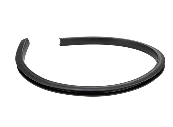 Randbeschermer Flyscreen voor Vespa, zwart