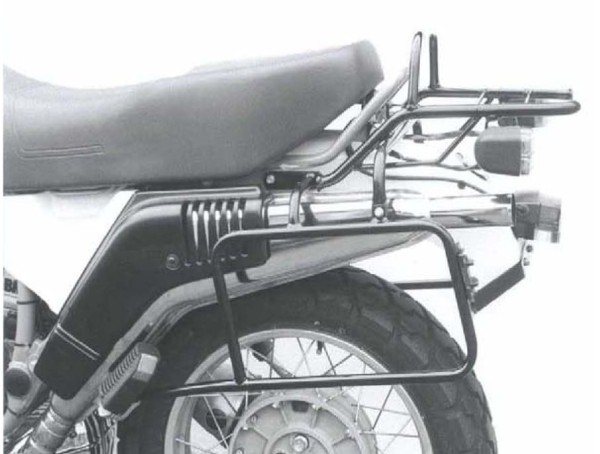 Buisvormige bagagedrager topkoffer en zijkoffer voor BMW R 80 GS Paris-Dakar (84-87)