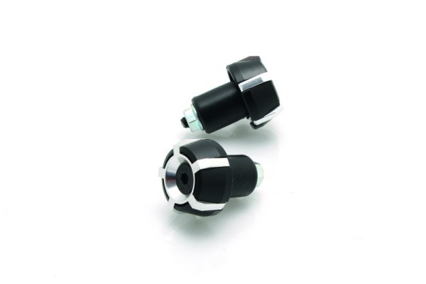 Stuuruiteinden BIHR Spark Ø18mm zwart/zilver