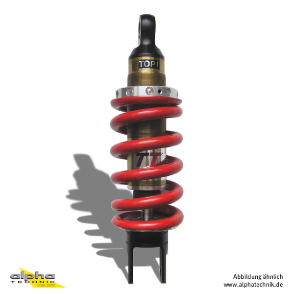 alpha Technik Tieferlegungssatz 45mm für Yamaha FZ6 / FZ6 Fazer; Typ RJ07; Modelljahr 2003