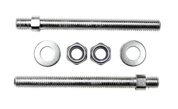 HIGHSIDER pro spiegeladapter chroom Voor diverse scooters, bijv. Peugeot