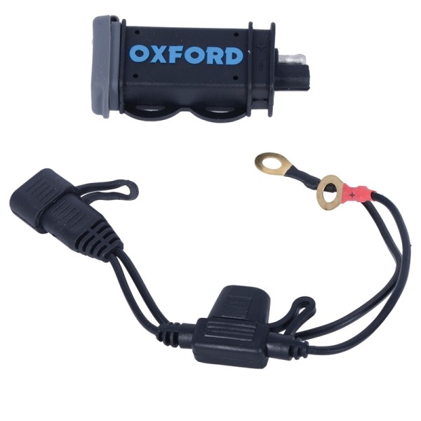 Oxford USB 2.1A oplader met zekering