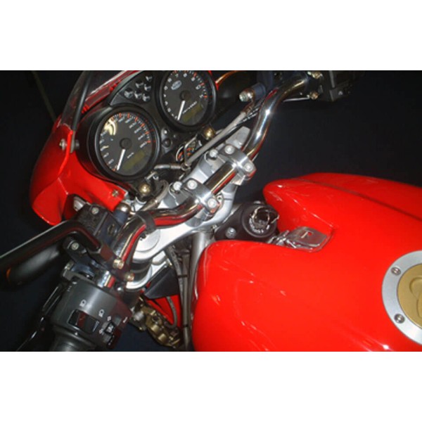 LSL Lenker-Rise-Up 30 mm, für Ducati Monster, silber
