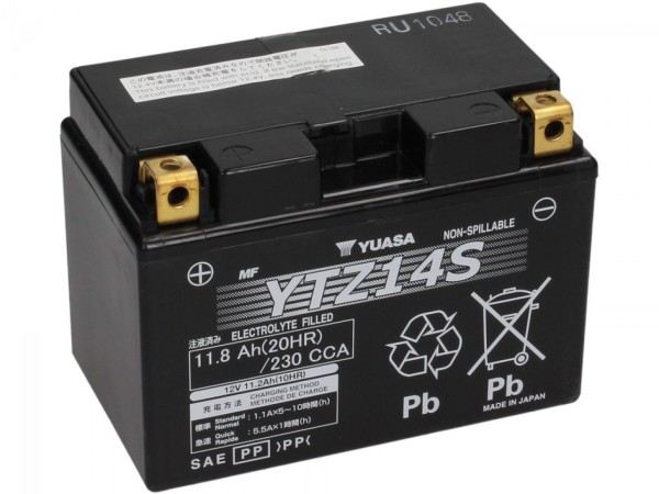Yuasa-accu 12 V, 11 A, gel / SLA