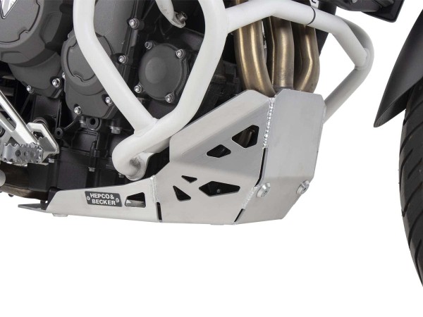 Motorbeschermplaat zilver voor Triumph Tiger 900 Rally / GT / PRO (20-) Hepco & Becker
