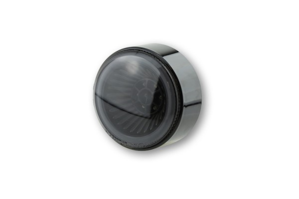 HIGHSIDER slim LED-achterlicht zwart Yamaha-stijl, E-goedgekeurd (1 stuk)