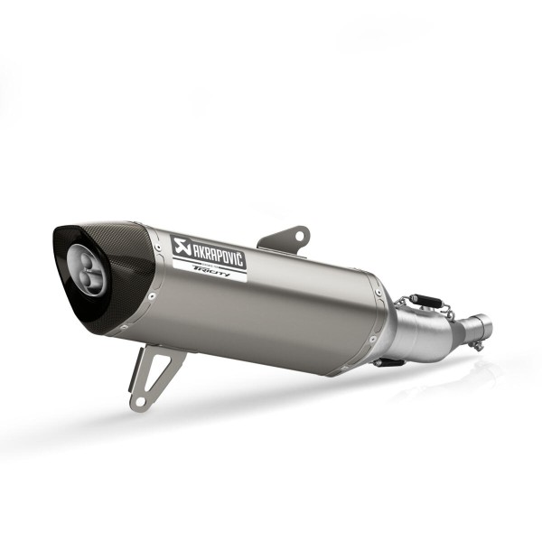 Slip-on demper voor Tricity 300 Akrapovic